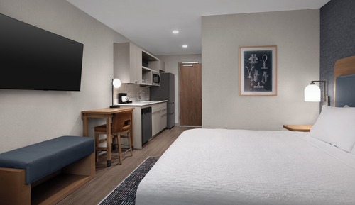 Estudio, 1 cama de matrimonio grande, accesible para personas con discapacidad (Hearing, Sofabed)