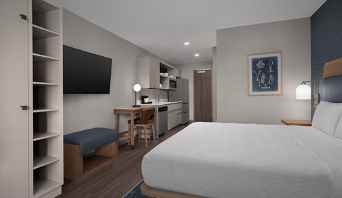 Estudio, 1 cama de matrimonio grande (Kitchen)