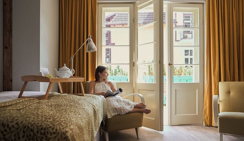 Estudio Deluxe, 1 cama de matrimonio, balcón