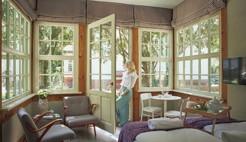 Estudio Deluxe, 1 cama de matrimonio, terraza