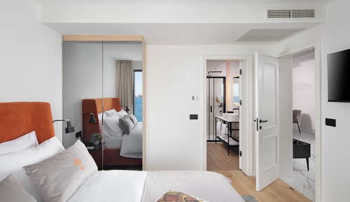 Premium Apartment, 1 Bedroom, Balcony, Sea View