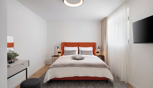 Executive Apartment, 2 Bedrooms, Terrace, Sea View