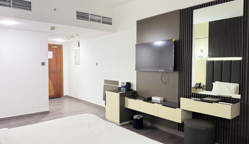 Habitación estándar, 1 cama de matrimonio grande, bañera de hidromasaje