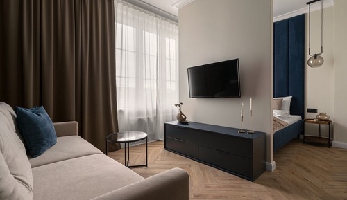Suite estudio, vistas a la ciudad