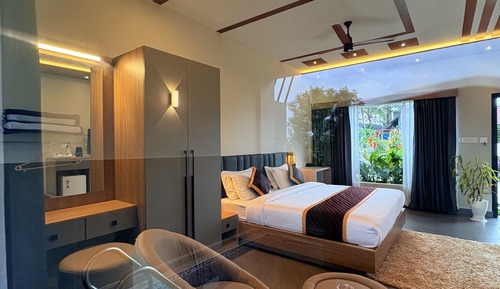 Honeymoon Double Room, Balcony, Pool View