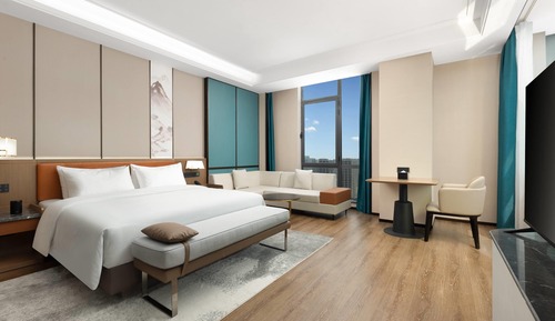 Habitación, 1 cama de matrimonio grande, no fumadores, vistas a la ciudad