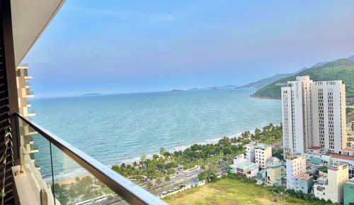 Habitación cuádruple Deluxe, balcón, vistas al mar