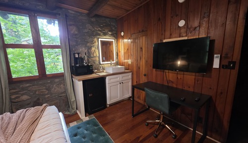 Habitación estándar doble, no fumadores, patio