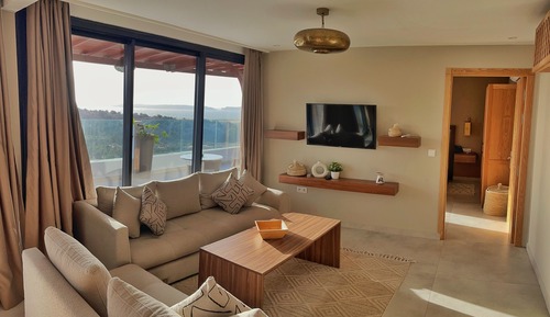 Ático superior, balcón, vistas al mar