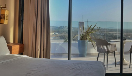 Ático de lujo, balcón, vistas al mar