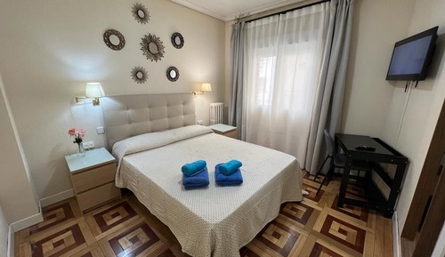 Habitación doble, baño compartido