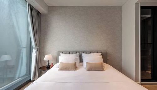 Apartamento de lujo, 1 habitación, balcón, vistas a la ciudad