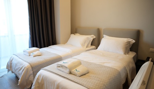 Habitación con 2 camas individuales