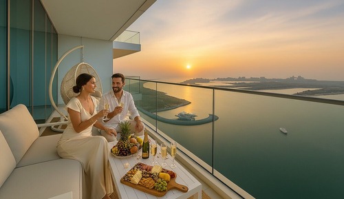 Ático Deluxe, balcón, vistas al mar