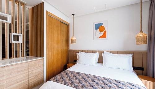 Suite estudio Confort, vistas a la ciudad