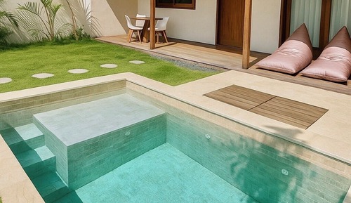 Villa Premium, patio, vistas al jardín