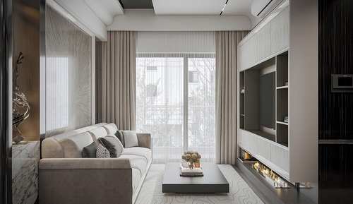 Apartamento ejecutivo, 2 habitaciones, balcón, vistas a la ciudad