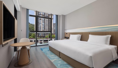 Habitación estándar, 2 camas individuales, no fumadores, vistas a la ciudad