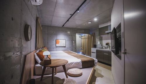 Apartamento básico, vistas a la ciudad