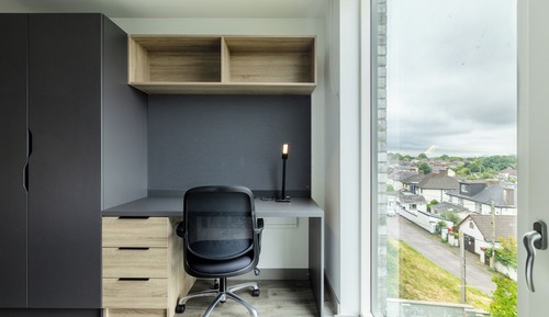 Habitación básica doble, no fumadores, baño privado