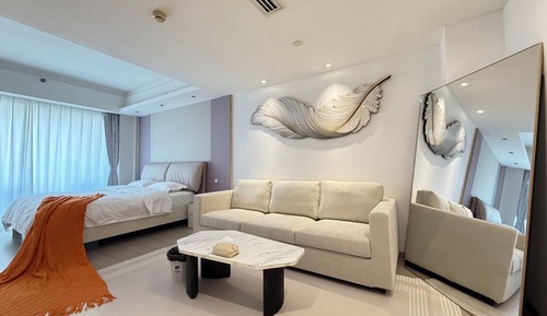 Habitación Elite doble, 1 cama de matrimonio, patio, vistas a la ciudad