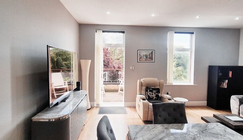 Apartamento, balcón, vistas al jardín