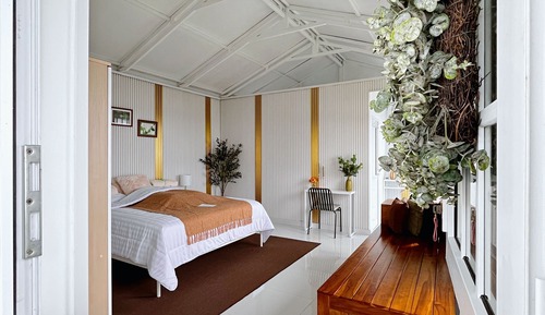 Habitación doble, vistas al jardín