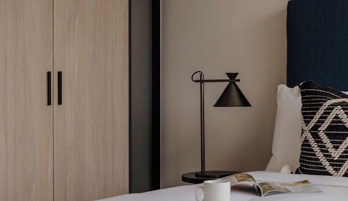 Apartamento panorámico, 1 cama de matrimonio con sofá cama, vistas a la ciudad, en esquina