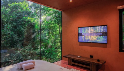 Villa de lujo, vistas al jardín