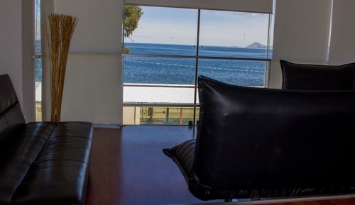 Habitación triple Confort, balcón, vistas al lago