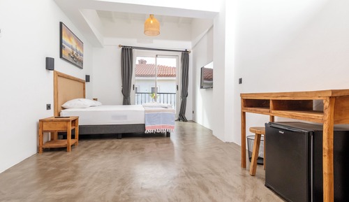 Habitación Deluxe doble, balcón, vistas al patio