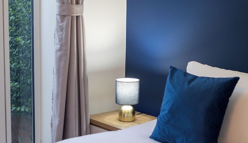 Apartamento, vistas al jardín