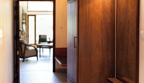 Habitación con 1 cama doble o 2 individuales, vistas al jardín