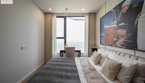 Apartamento panorámico, 1 cama de matrimonio grande, vistas a la ciudad
