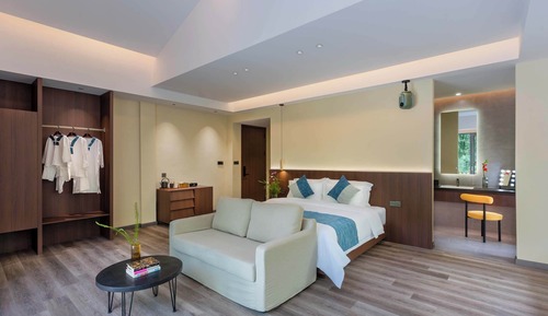 Habitación doble superior, vistas a la colina