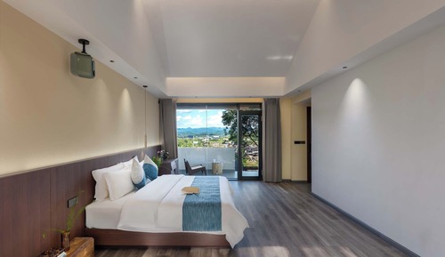 Habitación exclusiva doble, vistas a la colina