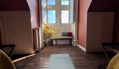 Habitación estándar doble, 2 camas individuales, vistas al jardín