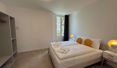 Apartamento ejecutivo, vistas al jardín