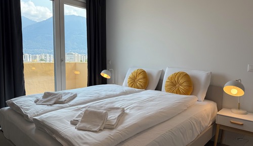 Apartamento Deluxe, balcón, vistas a la ciudad