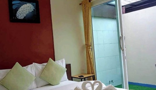 Habitación, balcón