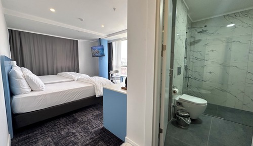 Habitación triple familiar, vistas a la ciudad