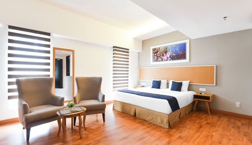 Suite estudio ejecutiva, 1 cama de matrimonio grande