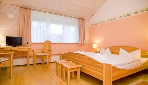 Habitación doble, vistas al jardín