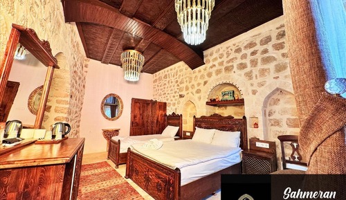 Habitación cuádruple familiar, vistas al patio