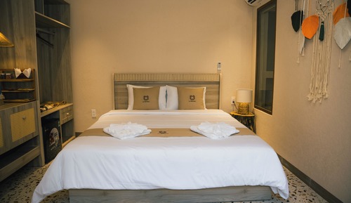 Habitación doble, vistas al jardín