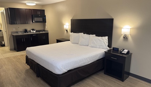 Habitación estándar, 1 cama de matrimonio grande, no fumadores, cocina básica