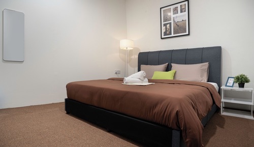 Habitación Confort doble, 1 cama de matrimonio grande, no fumadores, baño privado