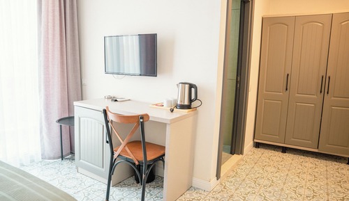 Habitación estándar, 1 cama doble, balcón, vistas al mar