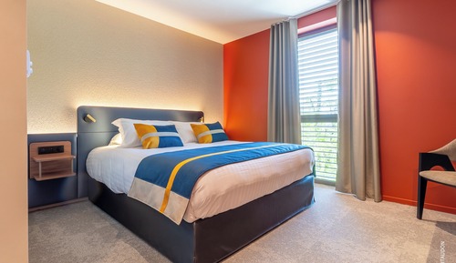 Habitación estándar con 1 cama doble o 2 individuales