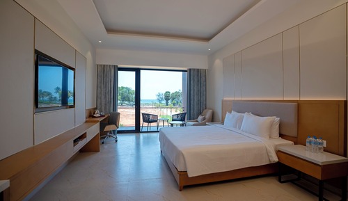 Habitación Elite doble, patio, vistas a la bahía